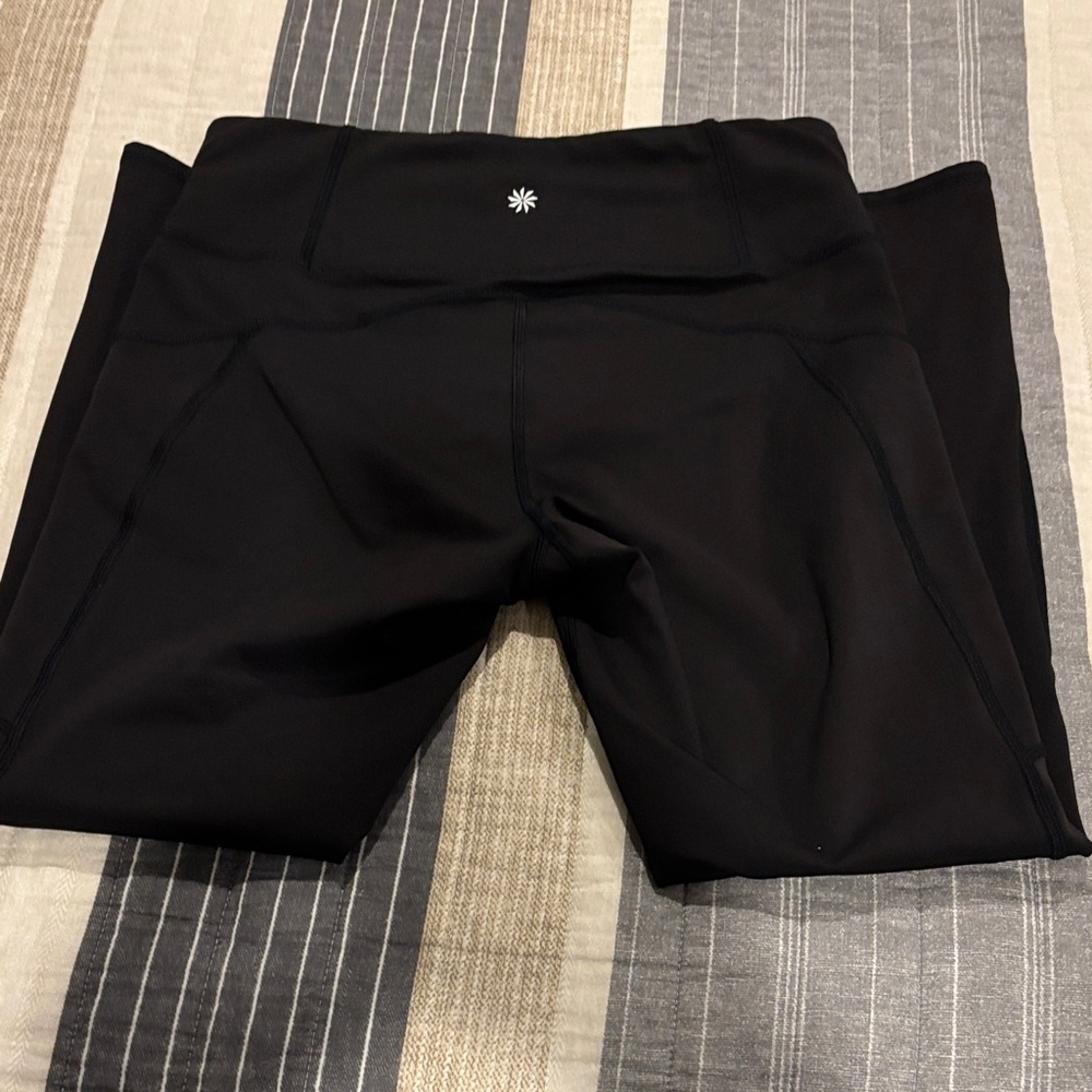 Athleta Black Women's Leggings - Picture 2 of 5